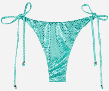 Calzedonia Brasiliana Lacci Costume Light Reflections Donna Verde S