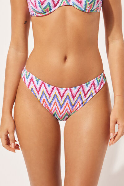 Calzedonia Slip Costume Multicolor Chevron Donna Multicolore S