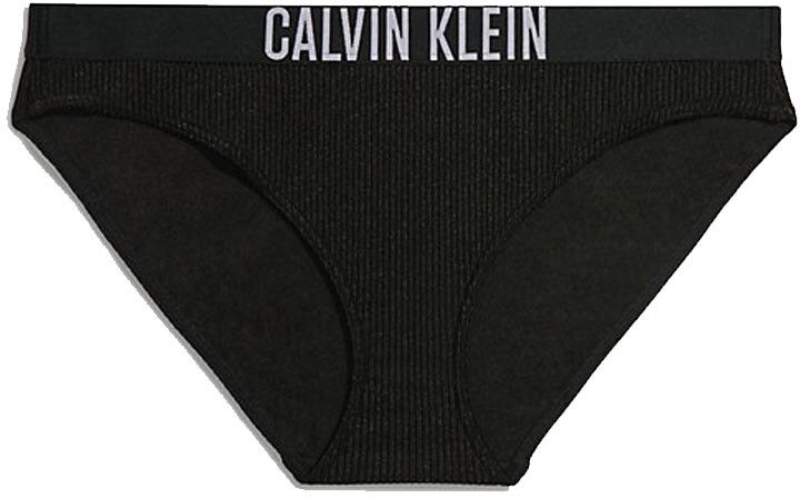 Calvin Costume Slip Logo Parlato Nero Donna M