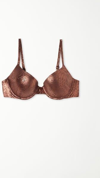 Tezenis Bikini Push-Up Imbottito Bronze Snake Donna Tamaño 4