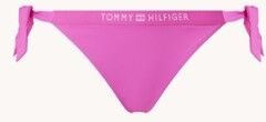 Tommy Hilfiger Brazilian bikinislip met logoband - Fuchsia