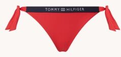 Tommy Hilfiger Brazilian bikinislip met logoband - Rood