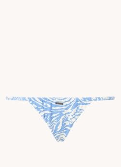 MAAJI Iris Wild Frisky reversible brazilian bikinislip met print - Lichtblauw