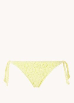 Banana Moon Dasia Happybay brazilian bikinislip van broderie - Geel