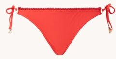 Banana Moon Drea Spring brazilian bikinislip met gestrikt detail - Rood