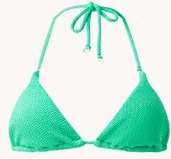 Seafolly Triangel bikinitop met uitneembare vulling - Groen