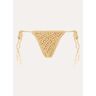 MAAJI Bikinislip met lurex - Goud