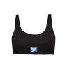 PUMA Dames Scoop Neck Bikini Top, Black Combo, XS, Black Combo., XS