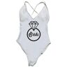 JEAMIS Bride squad swimsuit Bride One Piece Swimsuit Team Bride Beach Wedding Party Bathing Suit-bride Whbl-3xl