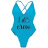 NeAfp Swimsuits for Women Padded Bride Gold Print Swimsuits Women One Piece Swimwear Team Bride Bathing Suit Summer Bodysuit Bachelorette Party Suits-crew Bubl-xl