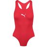 PUMA Dames badpak racerback, rood, S