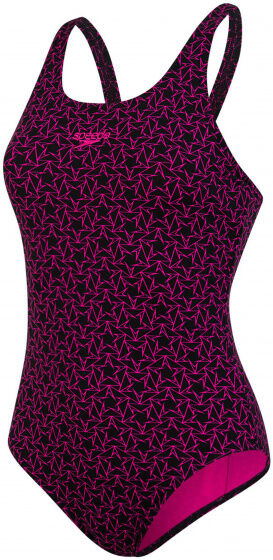 Freedom badpak Boomstar dames polyester zwart/roze - Zwart,Roze
