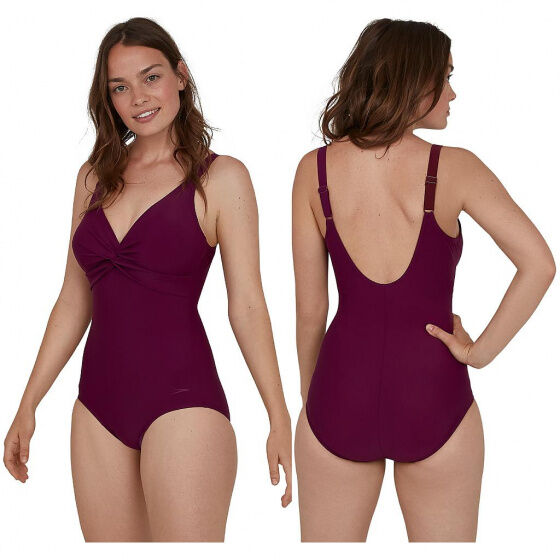 Speedo badpak Brigitte dames polyamide paars - Paars