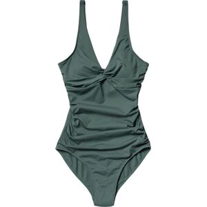 Panos Emporio Simi Solid Swimsuit - Deep Jungle 40