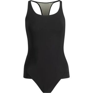 Arena Mesh Panels Swimsuit Power Back, badedrakt, dame BLACK