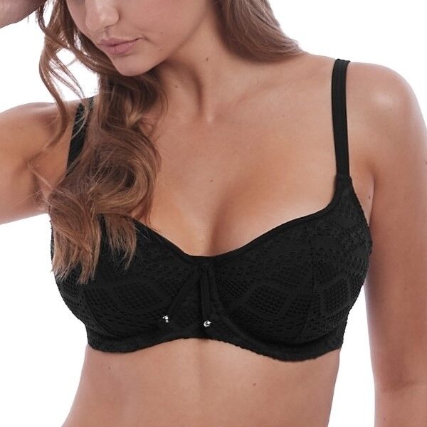 Freya Sundance Padded Bikini Top - Black