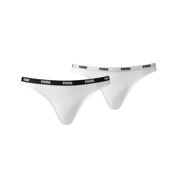 Puma 2-pakning Iconic Bikini - White