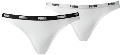 Puma 2-pakning Iconic Bikini - White