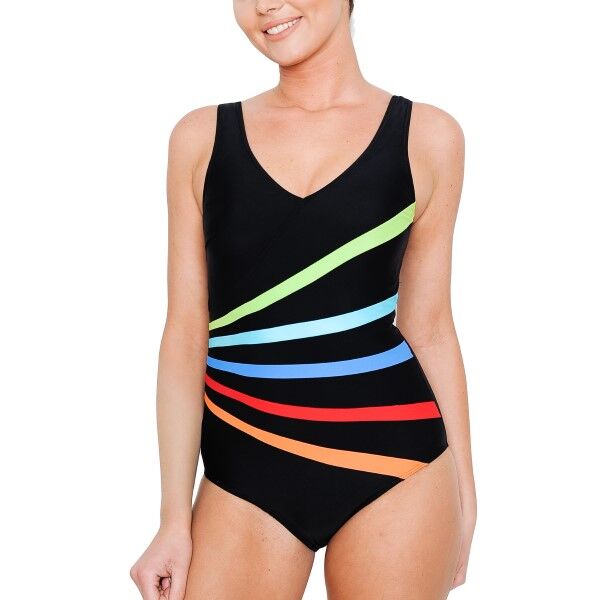 Saltabad Rainbow Swimsuit - Black