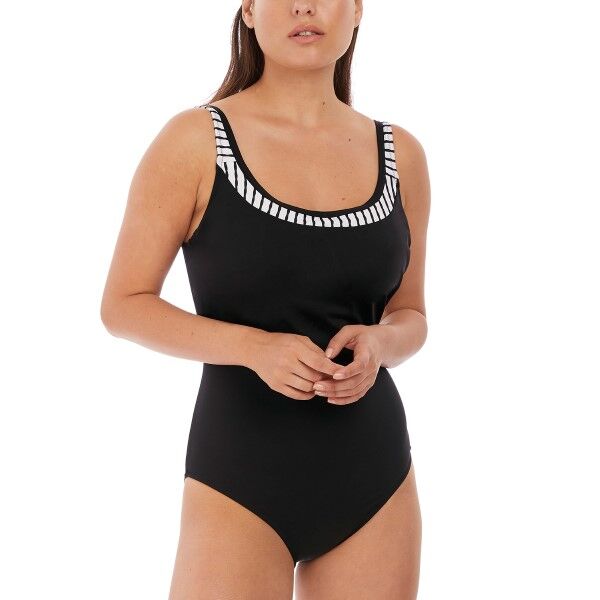 Fantasie San Remo Scoop Back Swimsuit - Black