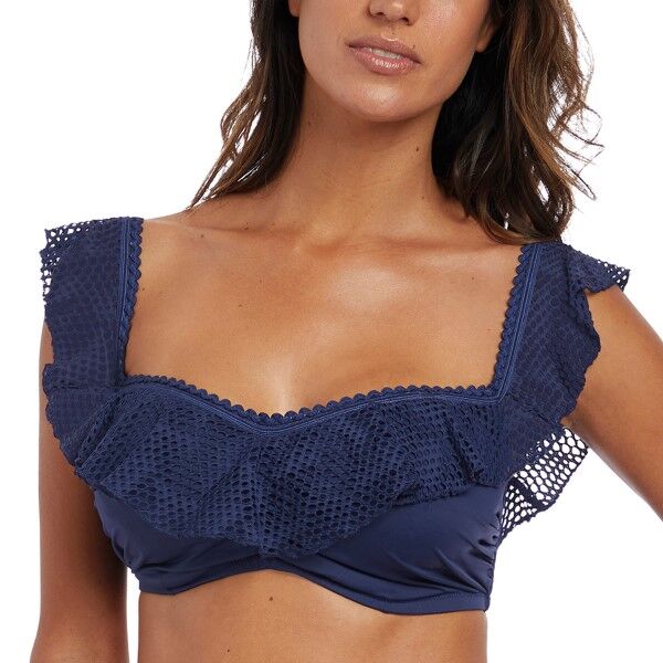 Fantasie Marseille Bardot Bikini Top - Darkblue