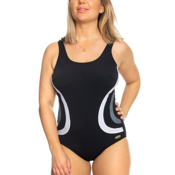 Damella Gloria Basic Chlorine Resistant Swimsuit - Black