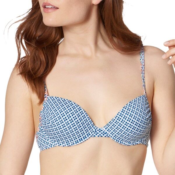 Triumph Mix and Match Padded Bikini Bra - Blue/White * Kampanje *