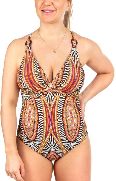 Missya Lucca Swimsuit - Orange patterned * Kampanje *