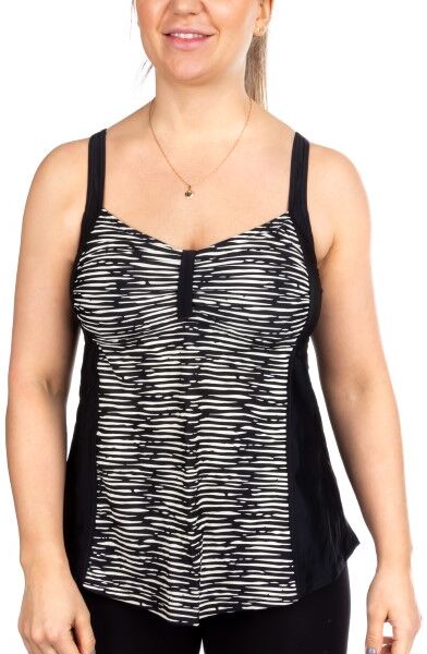 Trofé Trofe Graphic Capri Tankini - Black/White * Kampanje *