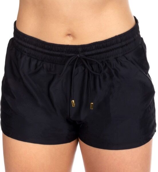 Trofé Trofe Mix Bikini Shorts - Black