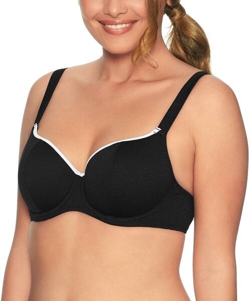 Wiki Porto Cervo Balconette De Luxe Bikini Top - Black