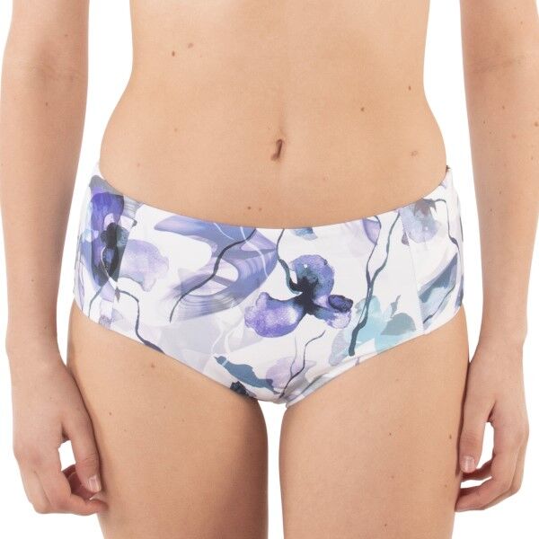 Femilet Java Sustainable Midi Bikini Brief - Lilac Pattern