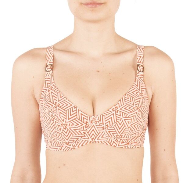 Femilet Aztec Java Sustainable UW Bikini Bra - Burnt orange