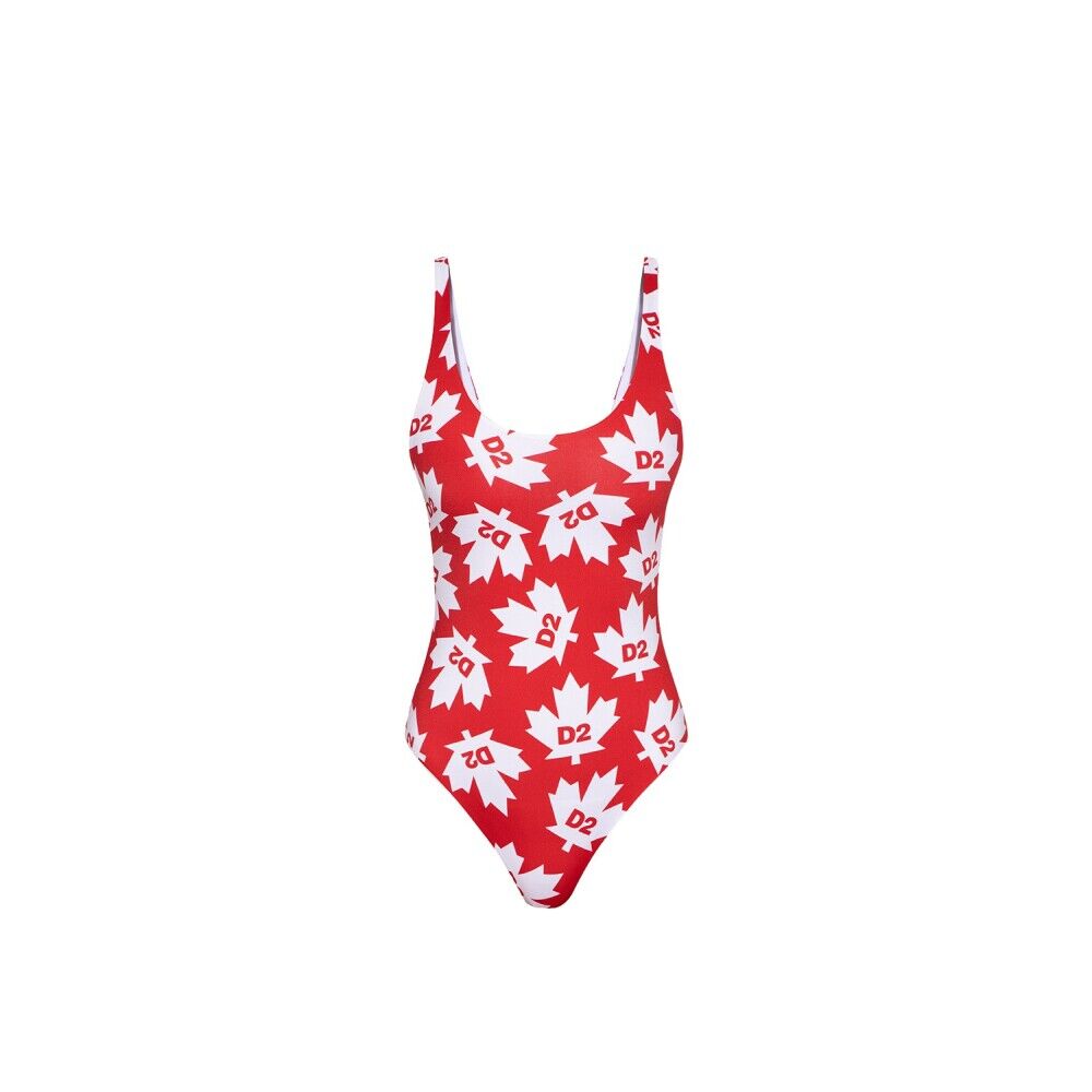 Dsquared2 One-Piece Swimsuit Rød Female