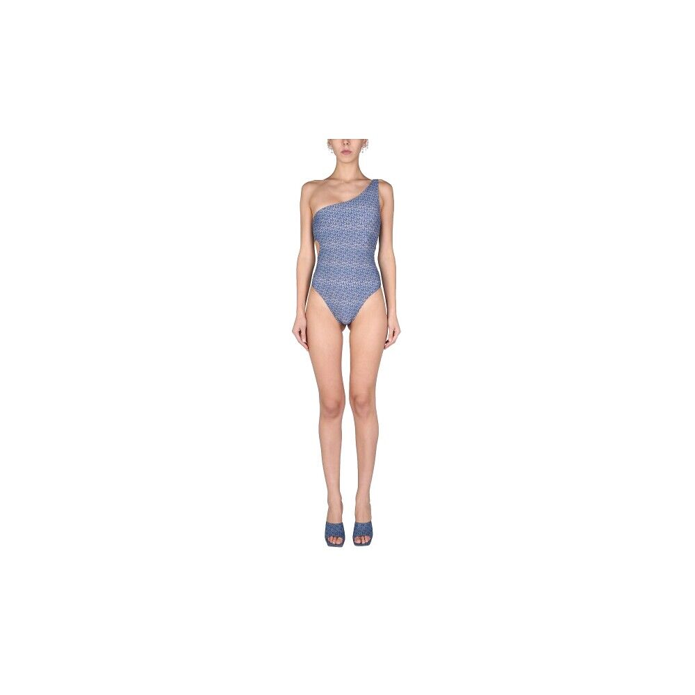 Magda Butrym One Piece Cut-Out Swimsuit Blå Female