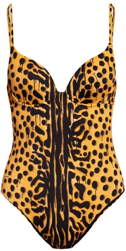 Dsquared2 One-Piece Swimsuit Beige Female