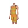 Arena Fato de banho com calções para Mulher Competição Powerskin Carbon Air2 Fechado Amarelo para Natação (FR 30)