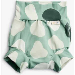 Vimse Badblöja High Waist Green Shapes M 7-10 kg