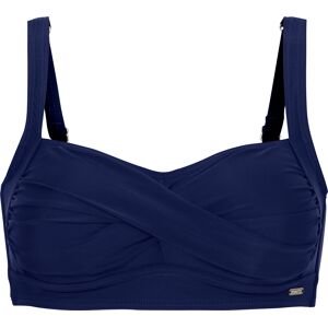 Abecita Capri,Twisted Soft Bra Navy D/E 80, Navy