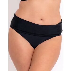 Curvy Kate First Class Deep Fold Over Bikini Brief Black