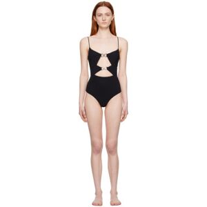 Nensi Dojaka Black Cutout Swimsuit  - BLACK - Size: Extra Small - female