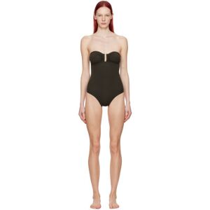 ERES Brown Cassiopée Swimsuit  - 0131424E Volcan - Size: FR 40 - female