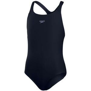 Speedo Girls Eco Endurance+ Medalist Swimsuit, True Navy, 11 Years EU