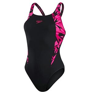 Speedo Women's HyperBoom Splice Muscleback Swimsuit Classic Design Quick Drying Training Fitness Chlorine Resistant