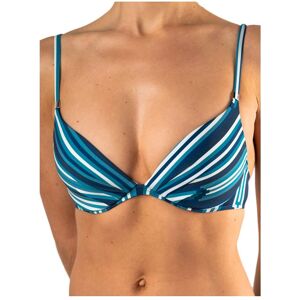 Chantelle Womens Artemis Moulded Bikini Top - Blue Polyamide - Size 34c