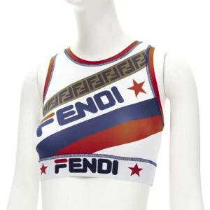 Fendi Vintage , Pre-owned Polyester swimwear ,Blue female, Sizes: XS