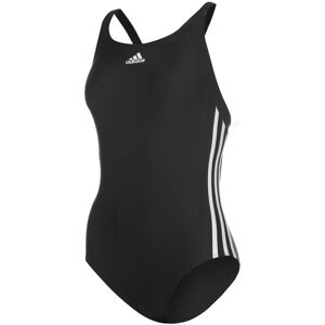 adidas Classic 3 Stripes Swimsuit Womens - female - Black/White - 34