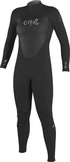 Photos - Wetsuit ONeill O'Neill 4mm Back Zip Womens   - Black - Size: 4 (Black)