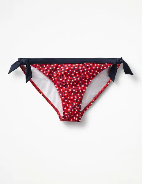 Boden Tie Bikini Bottoms Red Mulberry Palm Women Boden  Size: 12