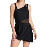 Miraclesuit Women's Network News Alina One Piece Swimdress in Black (6553234)   Size 16   HerRoom.com